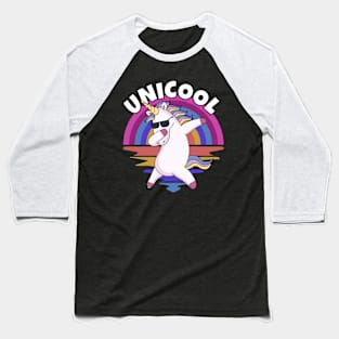 Unicool - Cool Unicorn Baseball T-Shirt